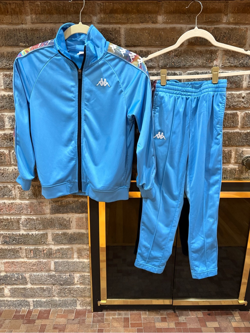 Kappa Kids Bright Blue Track Jacket & Joggers Set